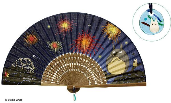 quạt giấy My Neighbor Totoro